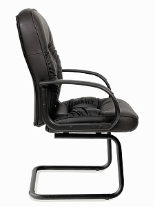 Офисное кресло CHAIRMAN  416V ЭКО, экокожа,  черный матовый